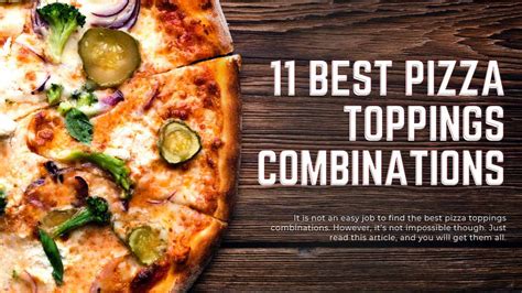 Melodic Combinations: Unveiling the Perfect Pizza Topping Pairings
