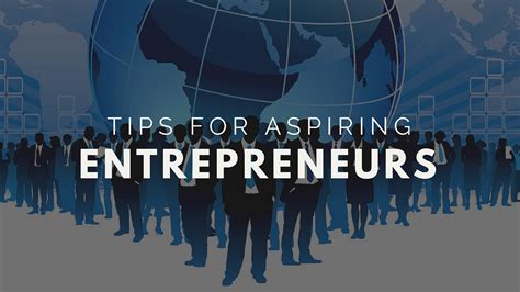 Mentorship and Advice for Aspiring Entrepreneurs