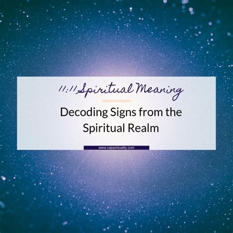 Messages and Communication: Decoding the Subtle Signs and Messages from the Spiritual Realm