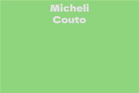 Micheli Couto's Fashion and Style