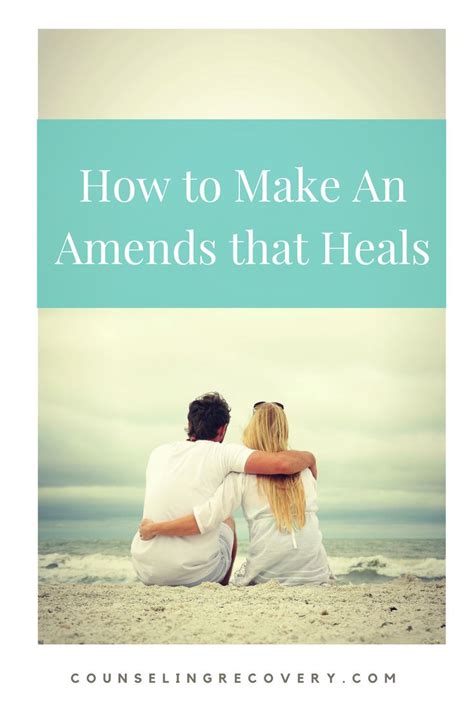 Moving Beyond Hurt: The Power of Making Amends