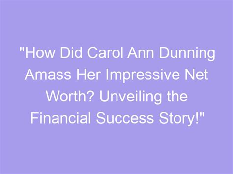 Net Worth: Unveiling Carol Gracias' Financial Success