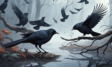 Nighttime Visitors: The Symbolism of Dark Birds in Folklore