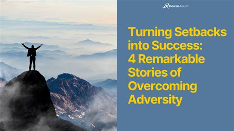 Overcoming Adversities and setbacks