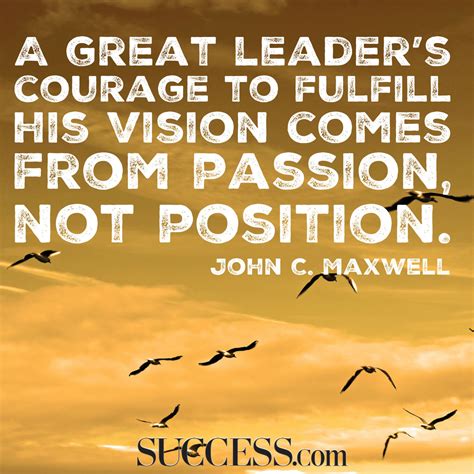 Passion and Ambition: Fuel for Pursuing a Position of Leadership