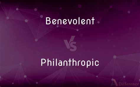 Philanthropic Contributions of the Benevolent Benefactor