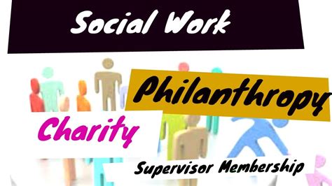 Philanthropy Work and Charity Involvement