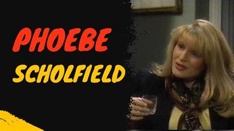 Phoebe Scholfield Biography: Early Life and Education