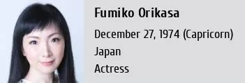 Physical Appearance and Body Measurements of Fumiko Orikasa