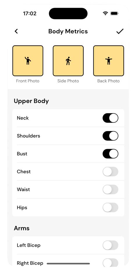 Physical Measurements: Analyzing Brooke's Body Metrics