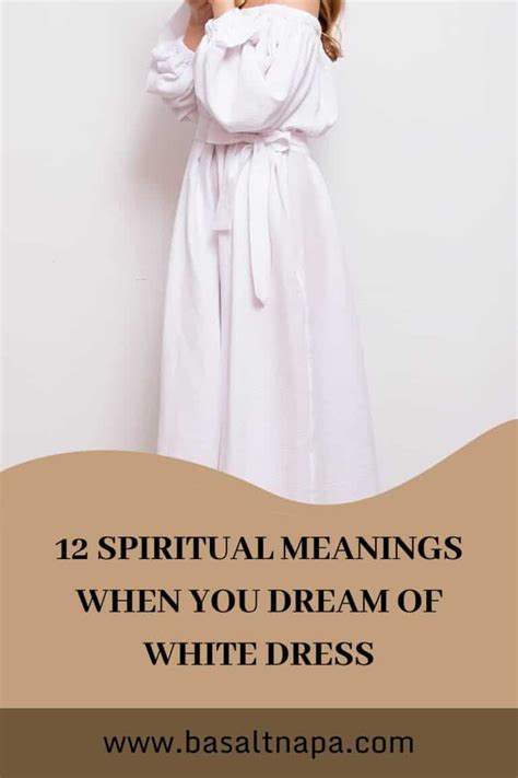 Possible Interpretations of Dreams with White Attire