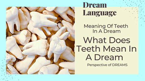 Possible Meanings of Losing Milk Teeth in Dreams