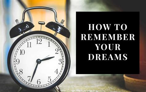 Practical Tips for Enhancing Dream Recall and Interpretation