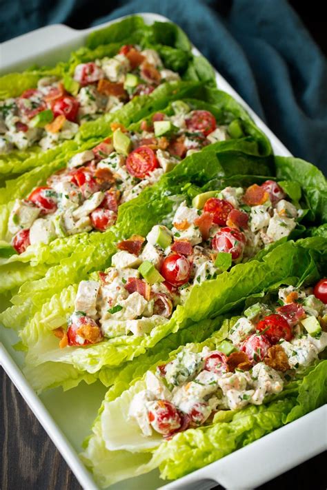 Quick and Easy: Chicken Salad Lettuce Wraps