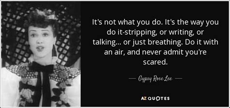 Quotes and Insights from Gypsy Rose Lee