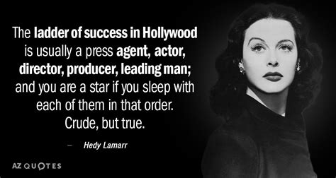 Quotes by Hedy Lamarr on Life and Success