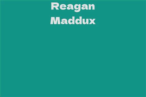 Reagan Maddux's Unique Personal Style