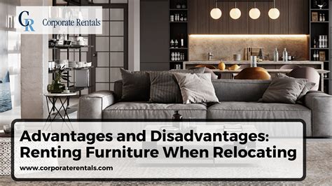 Renting Furniture: The Advantages and Disadvantages of a Temporary Solution