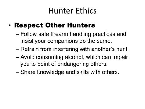 Respecting Nature: Ethical Practices Every Hunter Should Follow