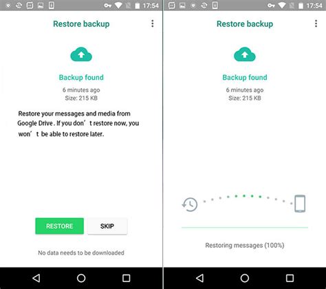 Restoring Backed-Up Data on Your Android Device