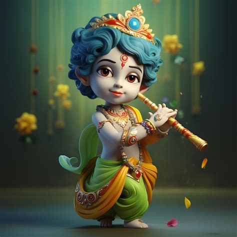 Revealing the Playful Nature of Young Krishna: A Glimpse into His Divine Expressions