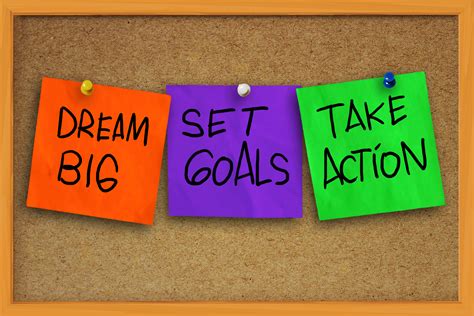 Setting Goals and Taking Action