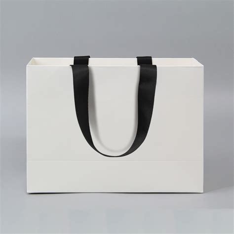 Simplicity and Minimalism Expressed through White Paper Bags