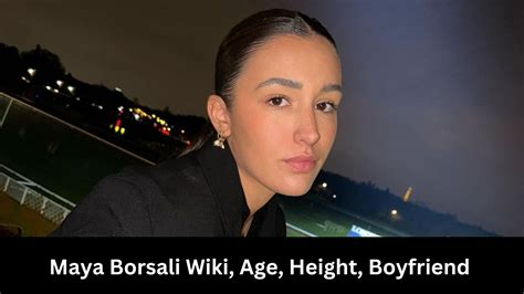 Social Media Presence of Maya Borsali