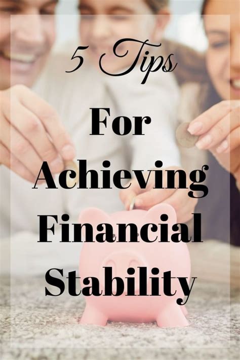 Strategies for Financial Stability