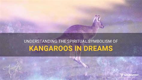 Symbolism of Kangaroo in Dreams