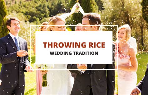 The Beginnings of Rice Tossing Tradition