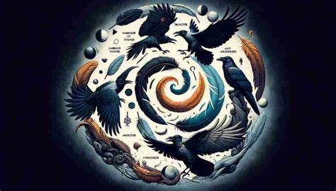 The Blue Raven as a Harbinger of Transformation and Insight
