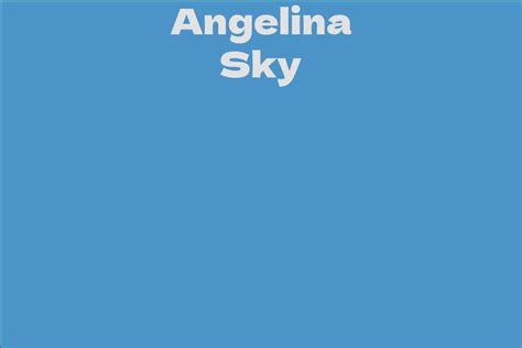 The Business Ventures of Angelina Sky