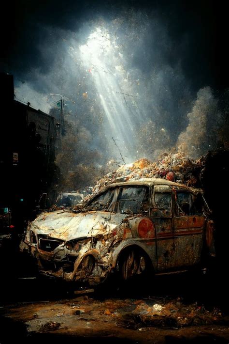 The Captivating Imagery of Vehicle Collisions in Dreams