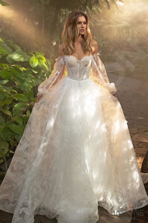 The Enchanting Allure of a Dripping Bridal Gown