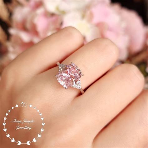 The Enchantment of Pink Diamond Engagement Rings: A Representation of Romance and Grace