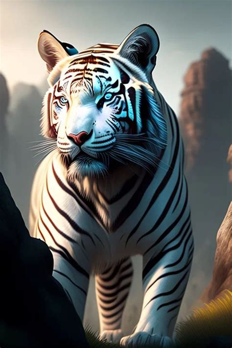 The Enigmatic Allure of a White Tiger: Deciphering its Symbolic Importance