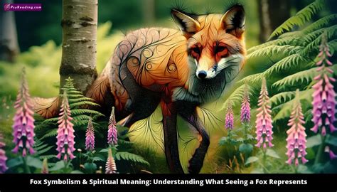 The Intricate Significance Unveiled: Decoding the Signification of a Fox Cub in Your Symbolic Rendezvous