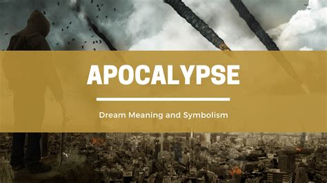 The Link Between Apocalyptic Dreams and Escapism