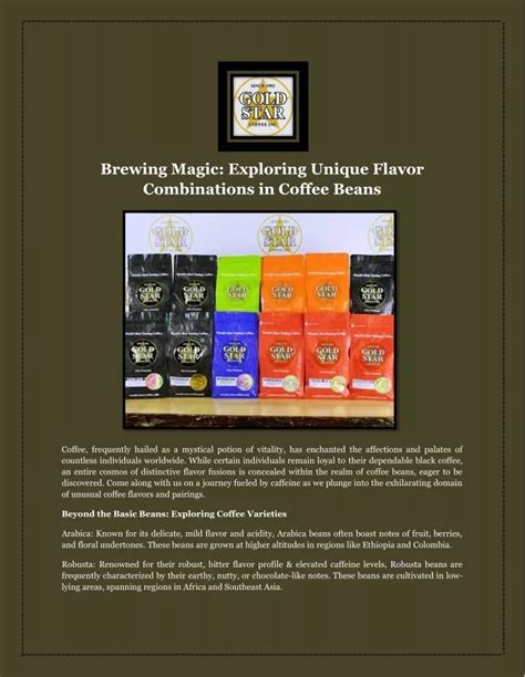 The Magic of Ingredients: Exploring Unique Flavors in Timeless Brew Recipes