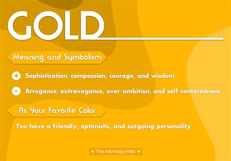 The Meaning of the Color Gold in Dreams