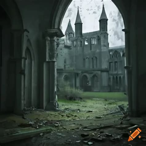 The Mysterious Encounter in an Abandoned Monastery