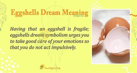 The Mythological and Cultural Associations of Eggshells in Dream Symbolism