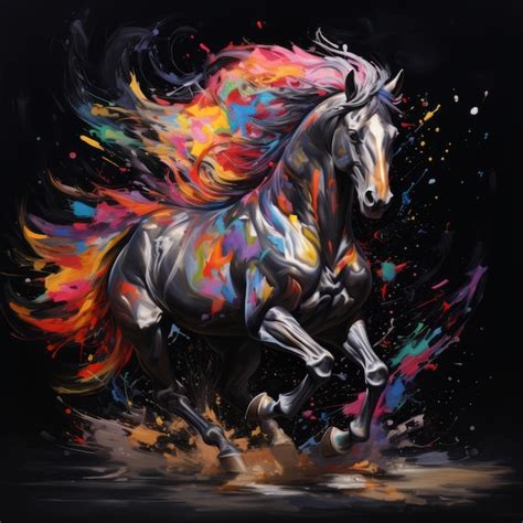 The Origin of the Enigmatic Dream featuring a Vibrant Equine Being