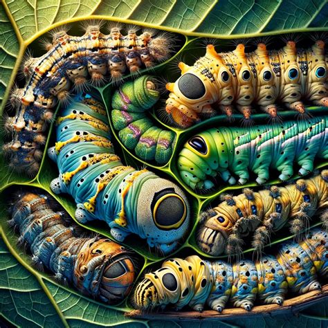 The Role of Camouflage: How Caterpillars Utilize Hues to Conceal Their Identities