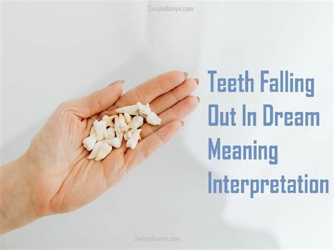 The Significance of Dental Deterioration in One's Dreams