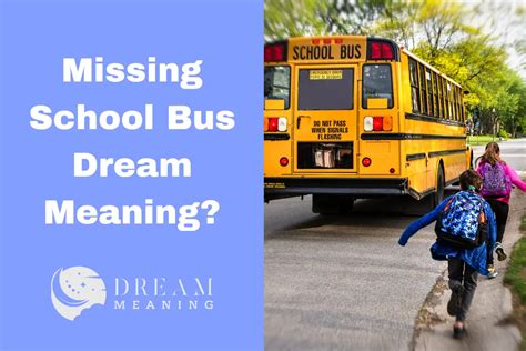 The Significance of Dreaming About Missing the Bus