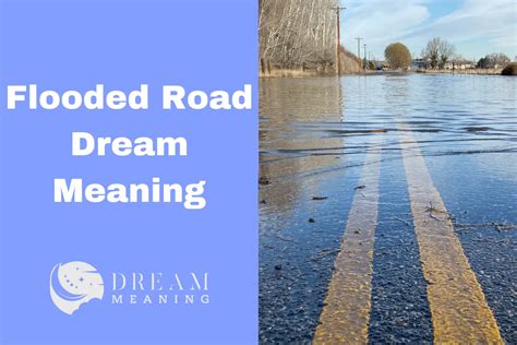 The Significance of Dreaming About Moving Along a Flooded Path