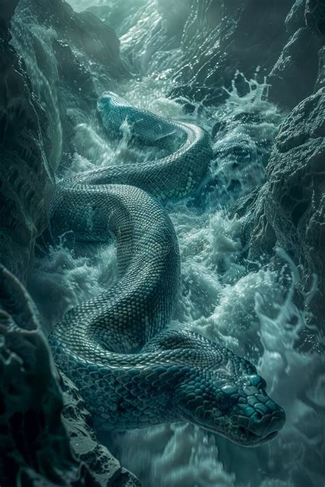 The Significance of Dreaming about a Enormous Serpent Gliding in Abyssal Depths