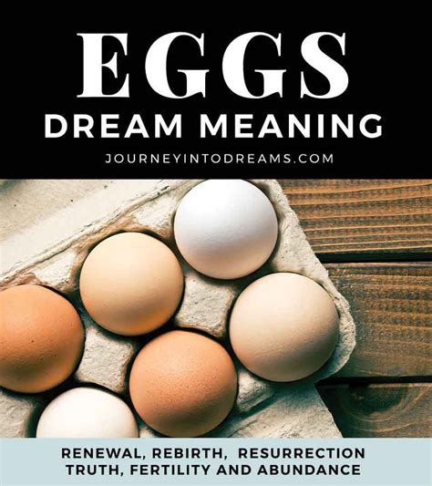 The Significance of Dreams Involving the Preparation of Eggs